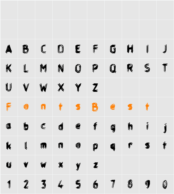 Layer Character Map