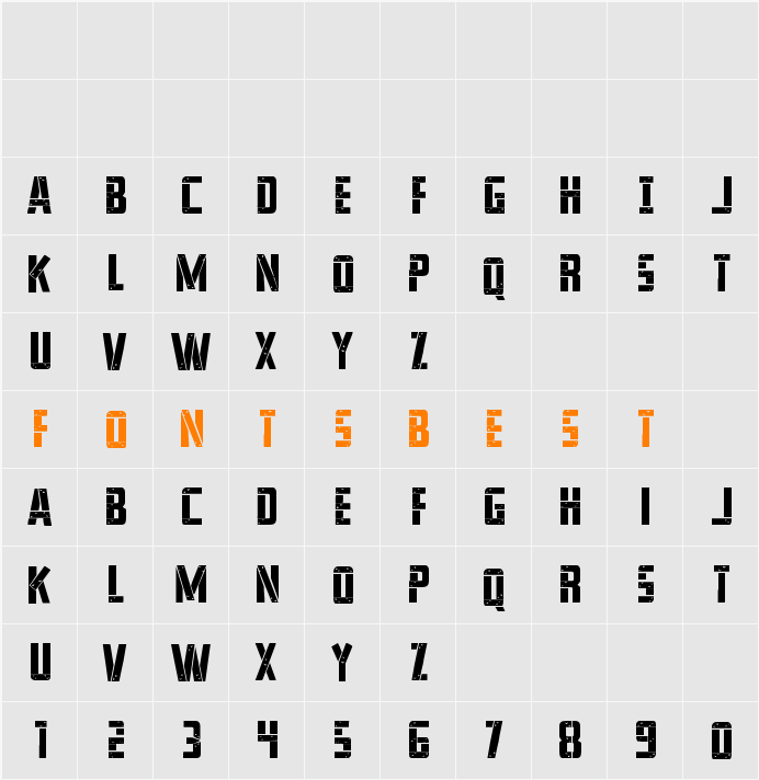 Frank-n-Plank Character Map