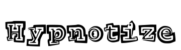 Hypnotize Font Image
