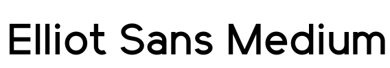 Elliot Sans Medium