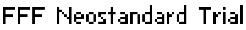 FFF Neostandard Trial Font Image