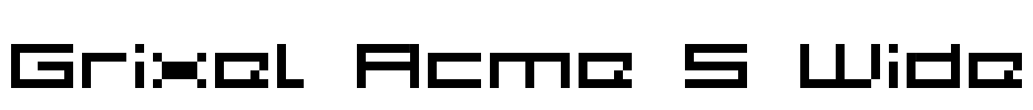 Grixel Acme 5 Wide