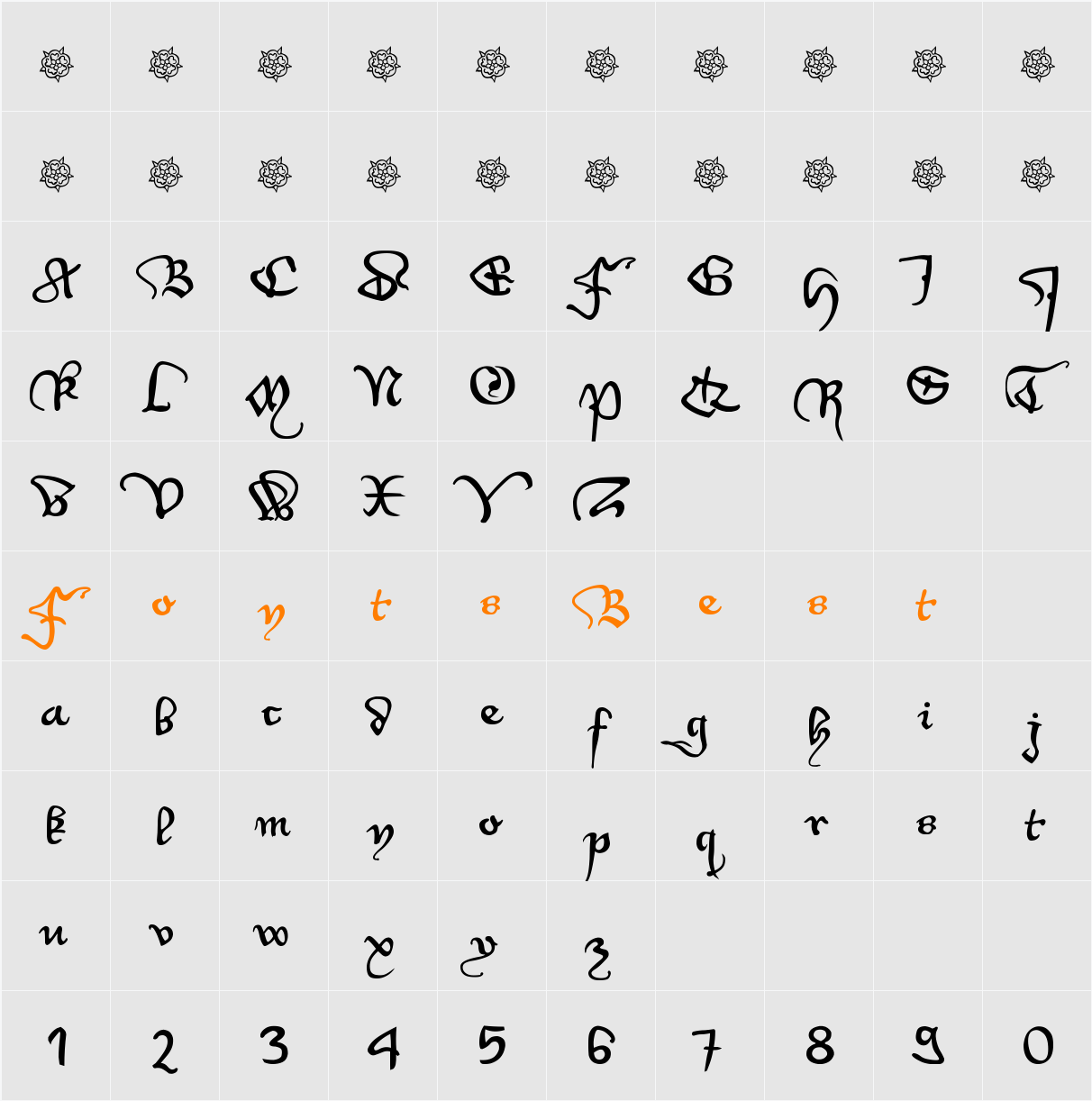 WirWenzlaw Character Map