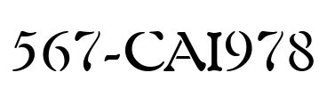 567-CAI978
