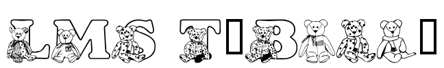 LMS TyBears Font Image