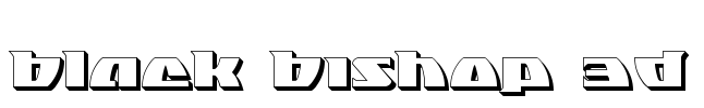 Black Bishop 3D