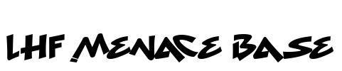 LHF Menace Base Font Image
