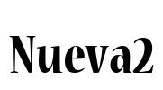 Nueva2 Font Image