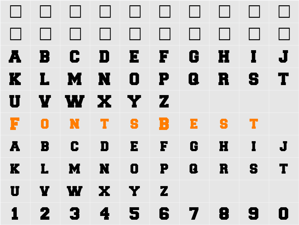 Freshman Character Map