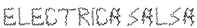 Electrica Salsa Font Image