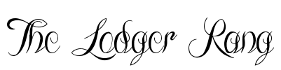 The Lodger Rang Font Image