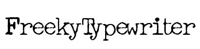 FreekyTypewriter
