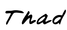 Thad Font Image