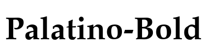 Palatino-Bold