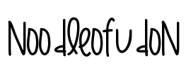 NoodleOfUdon Font Image