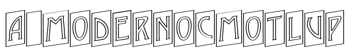 a_ModernoCmOtlUp Font Image