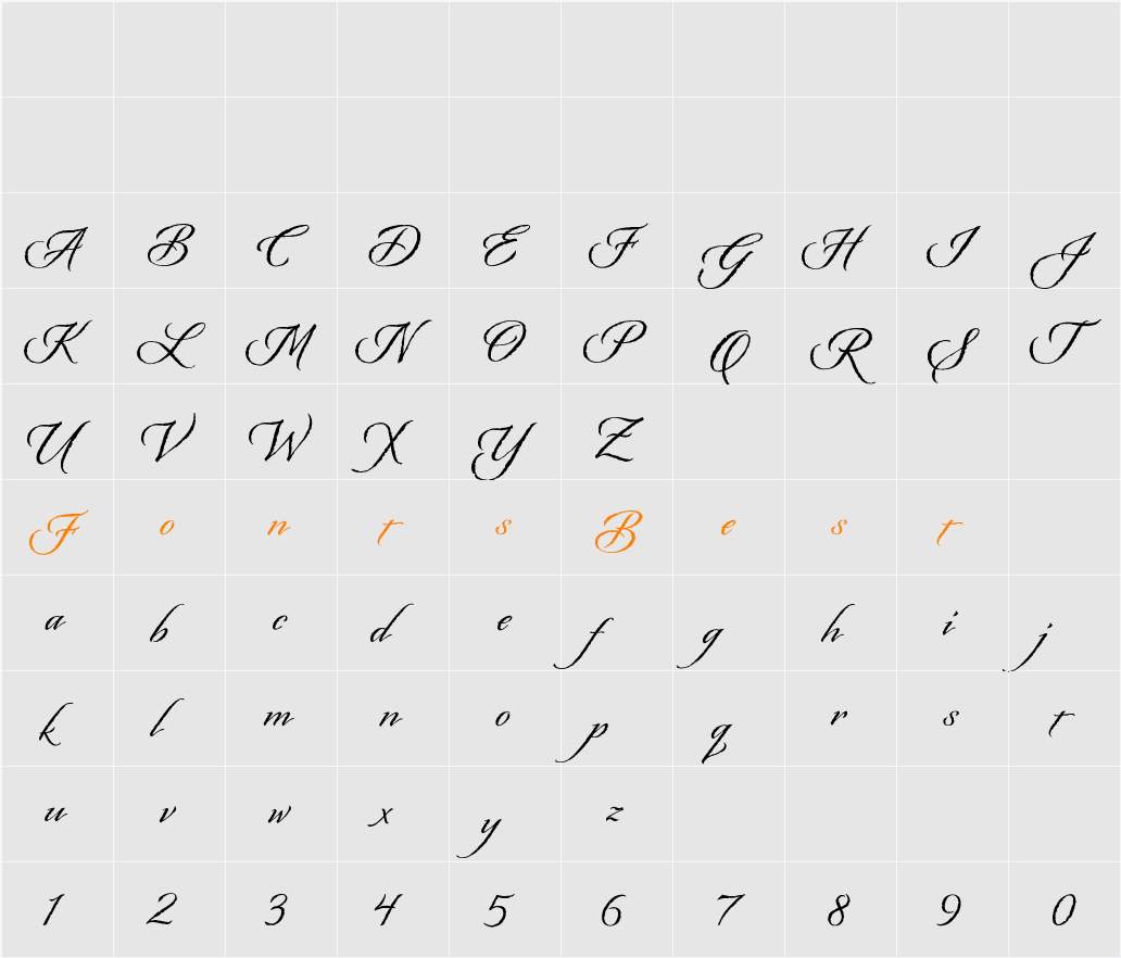 Origins Character Map