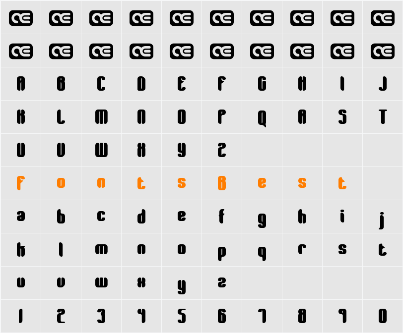 Wager Won BRK Character Map