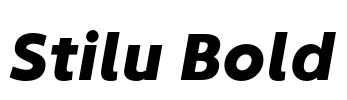 Stilu Bold Font Image