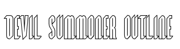 Devil Summoner Outline