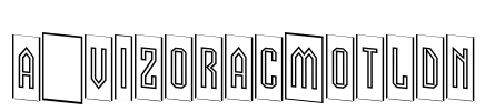 a_VizoraCmOtlDn Font Image