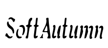 SoftAutumn Font Image