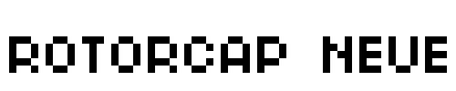 ROTORcap Neue Font Image