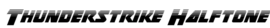Thunderstrike Halftone