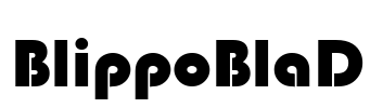 BlippoBlaD Font Image