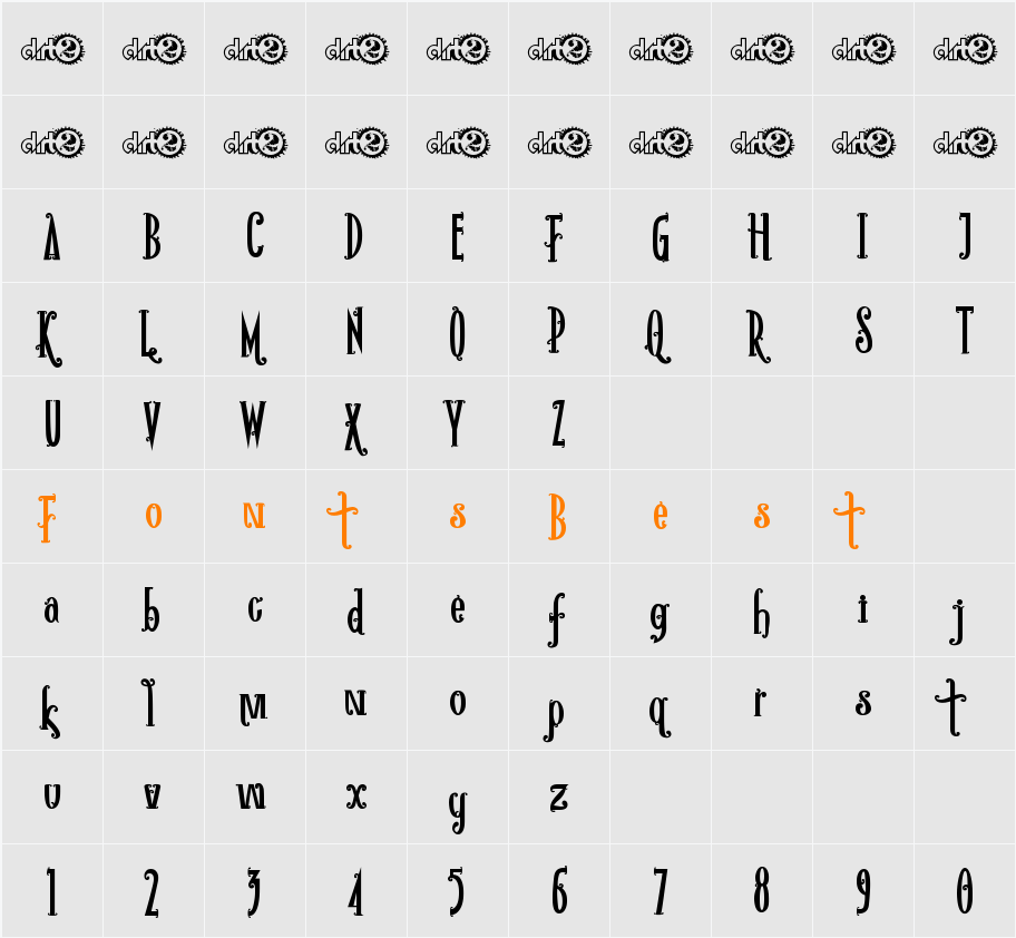 Rio Frescata Demo Character Map
