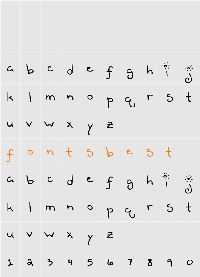 Teen Dreem Magazeen Character Map