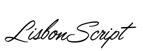 LisbonScript Font Image
