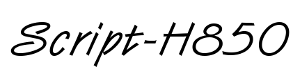 Script-H850