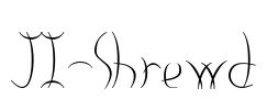 JI-Shrewd Font Image