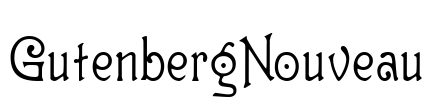 GutenbergNouveau