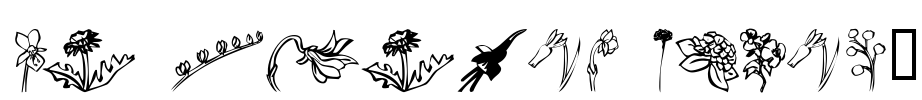KR Spring Bounty Font Image