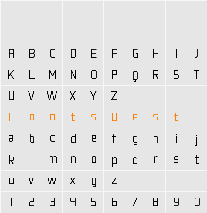 Fragma Character Map