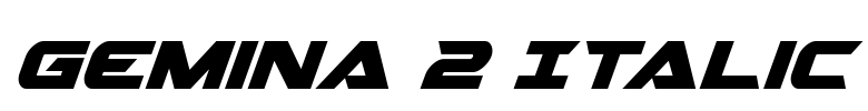 Gemina 2 Italic