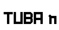 TUBA n Font Image