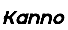 Kanno Font Image