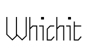 Whichit Font Image
