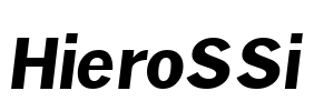 HieroSSi Font Image