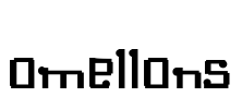 Omellons Font Image