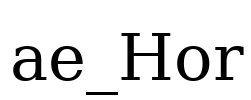 ae_Hor