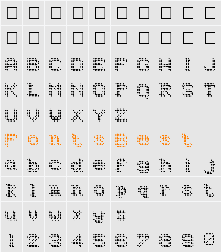 Underworld Odd Character Map