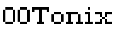 00Tonix Font Image