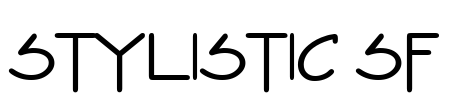 Stylistic SF Font Image