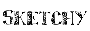 Sketchy Font Image