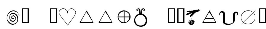 KR Wiccan Symbols