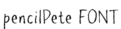 pencilPete FONT